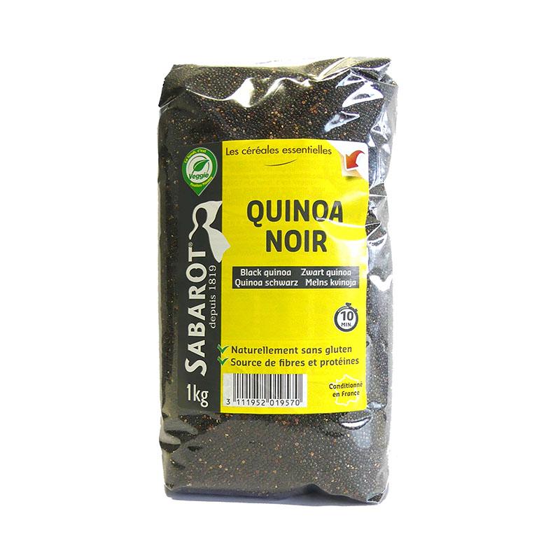 Sabarot Black Quinoa - 1kg - gourmet-de-paris-london