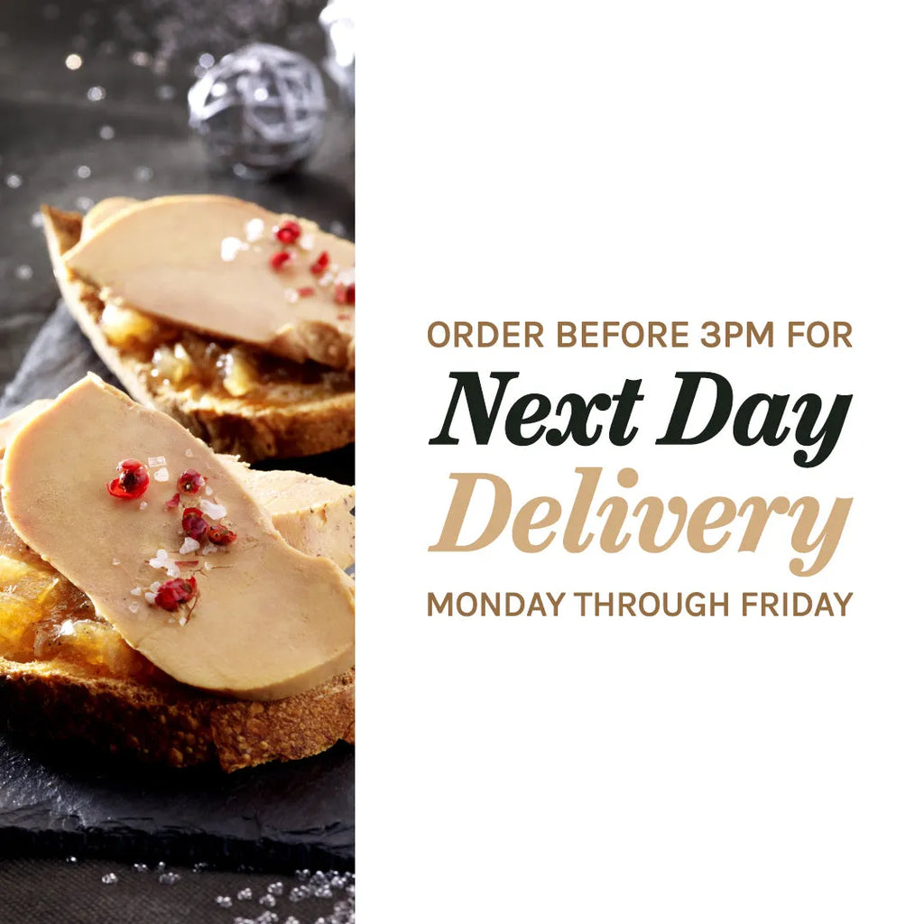 Order before 3pm for next day delivery. Monday through Friday.