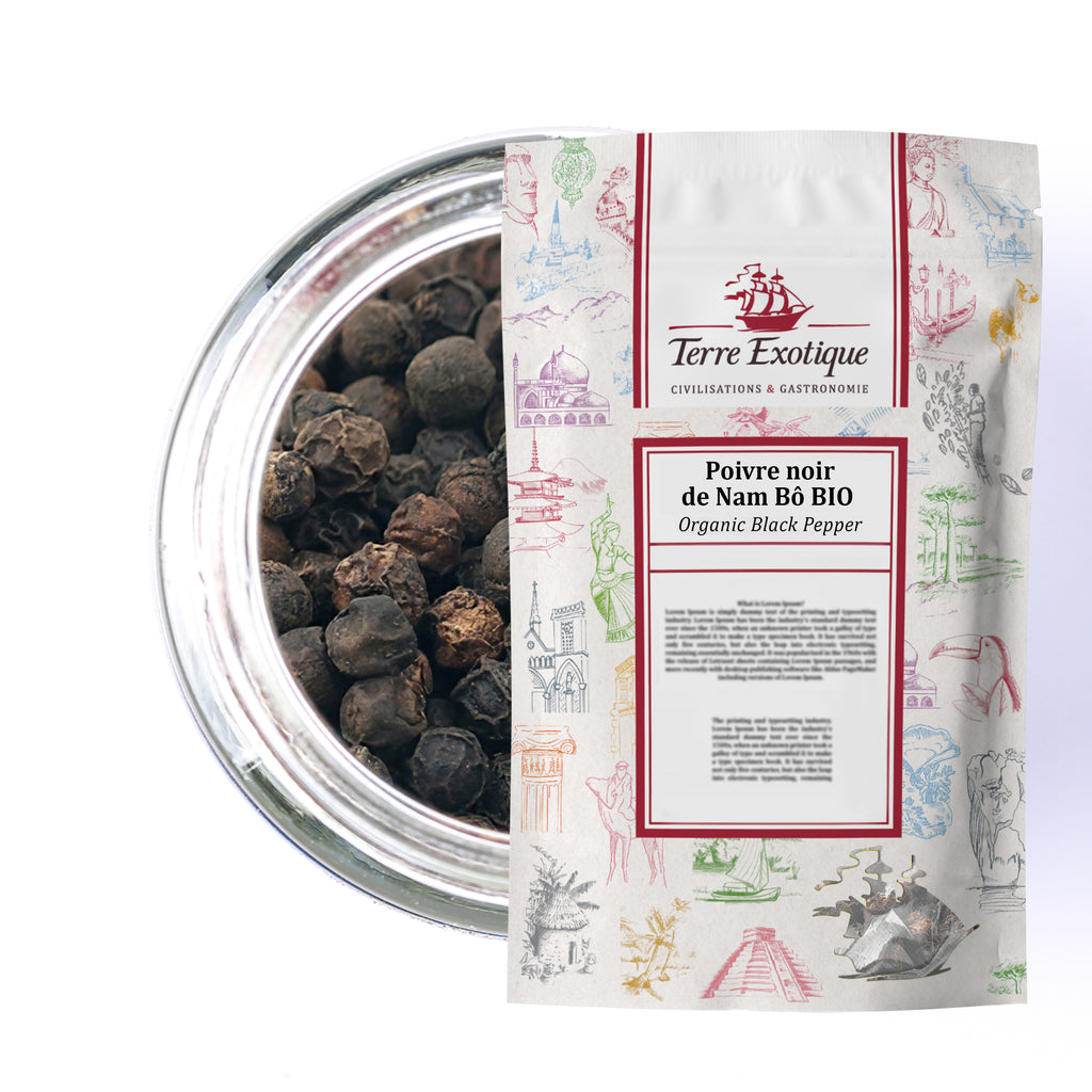 Organic Black Pepper - 1kg