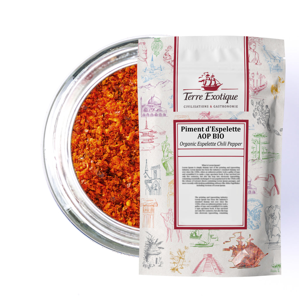 Organic Espelette chili pepper - 250g