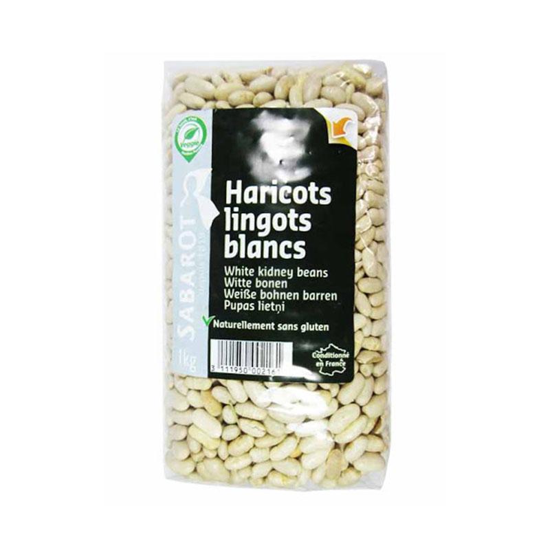 Sabarot White Kidney Lingot Beans - 1000g - gourmet-de-paris-london