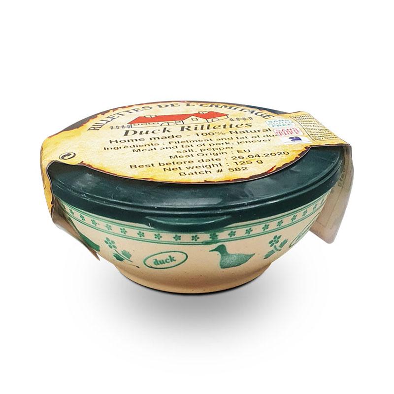 L'Ermitage Duck Rillette - 125g - gourmet-de-paris-london