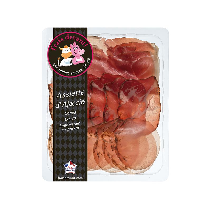 Frais Devant Corsican charcuterie platter - gourmet-de-paris-london