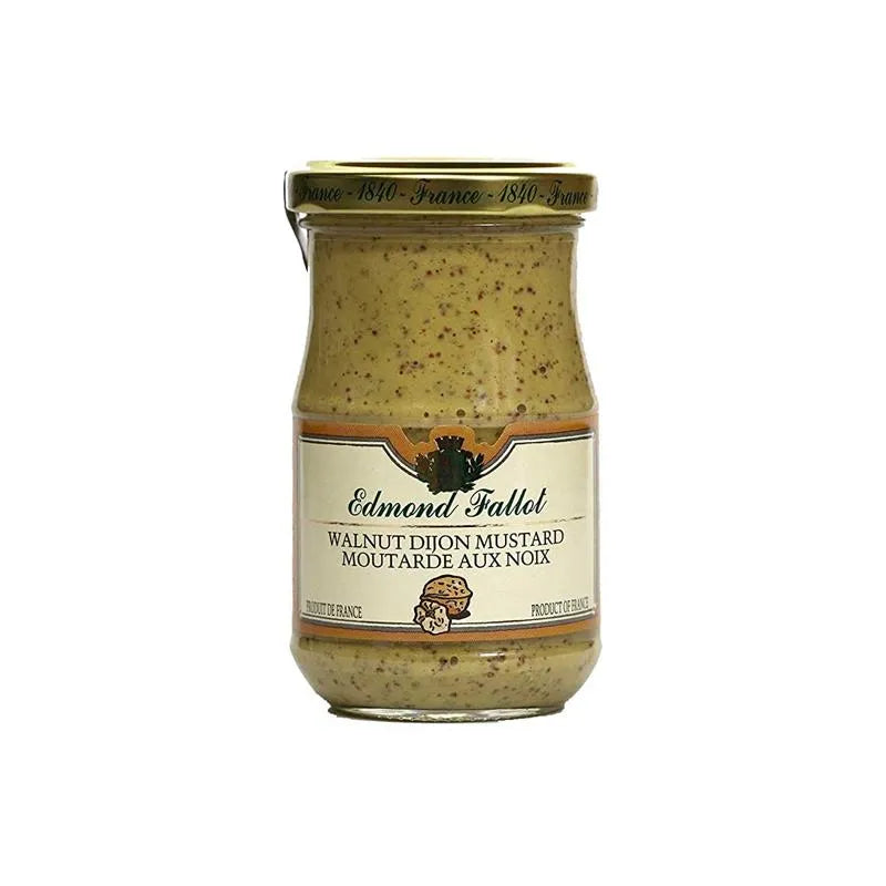 Edmond Fallot Walnut Dijon Mustard - 210g - gourmet-de-paris-london